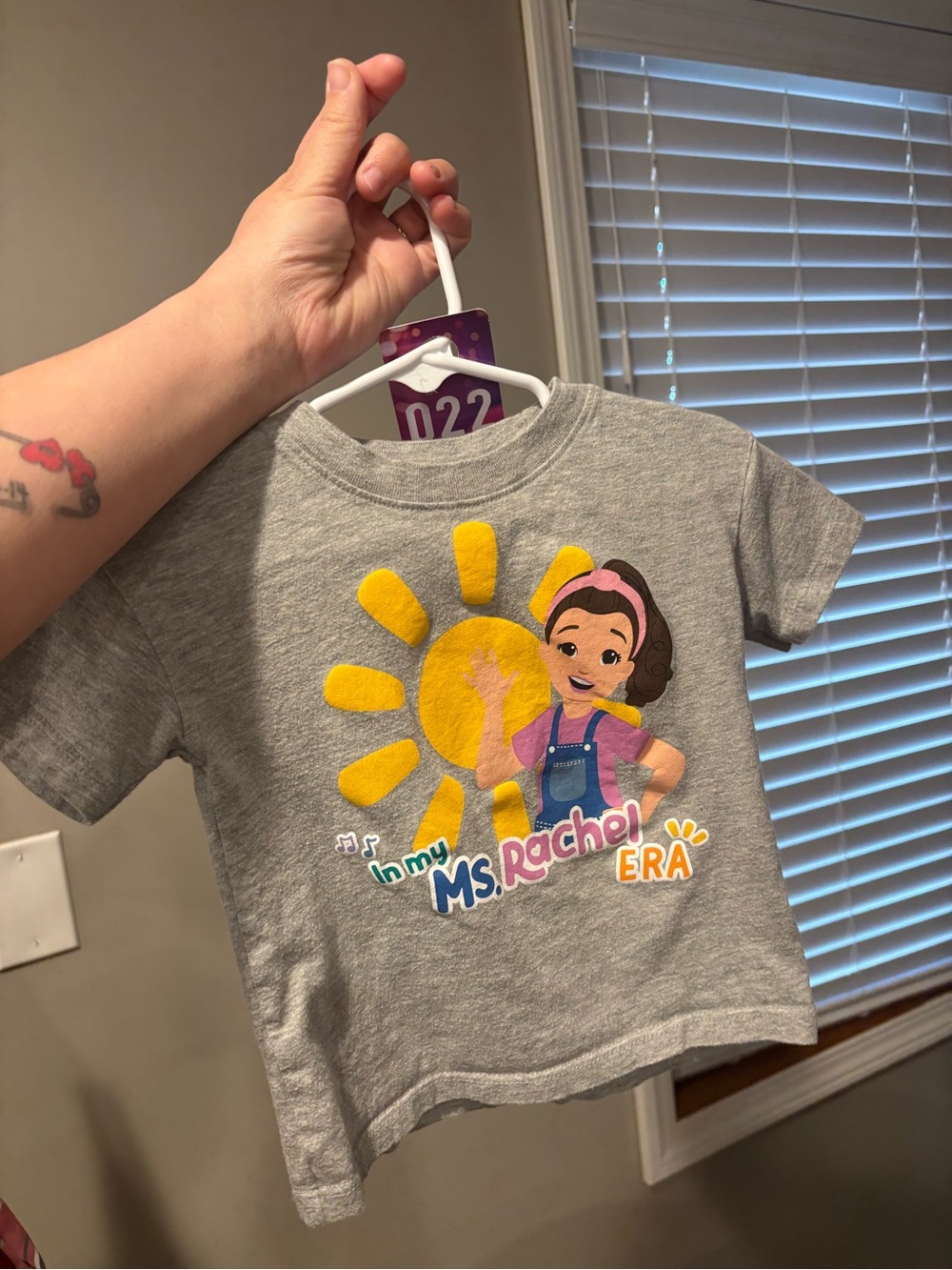 Gray Kids' 'In My Ms. Rachel Era' Graphic Tee